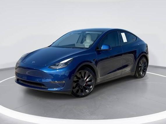 TESLA MODEL Y 2021 5YJYGDEF2MF209539 image
